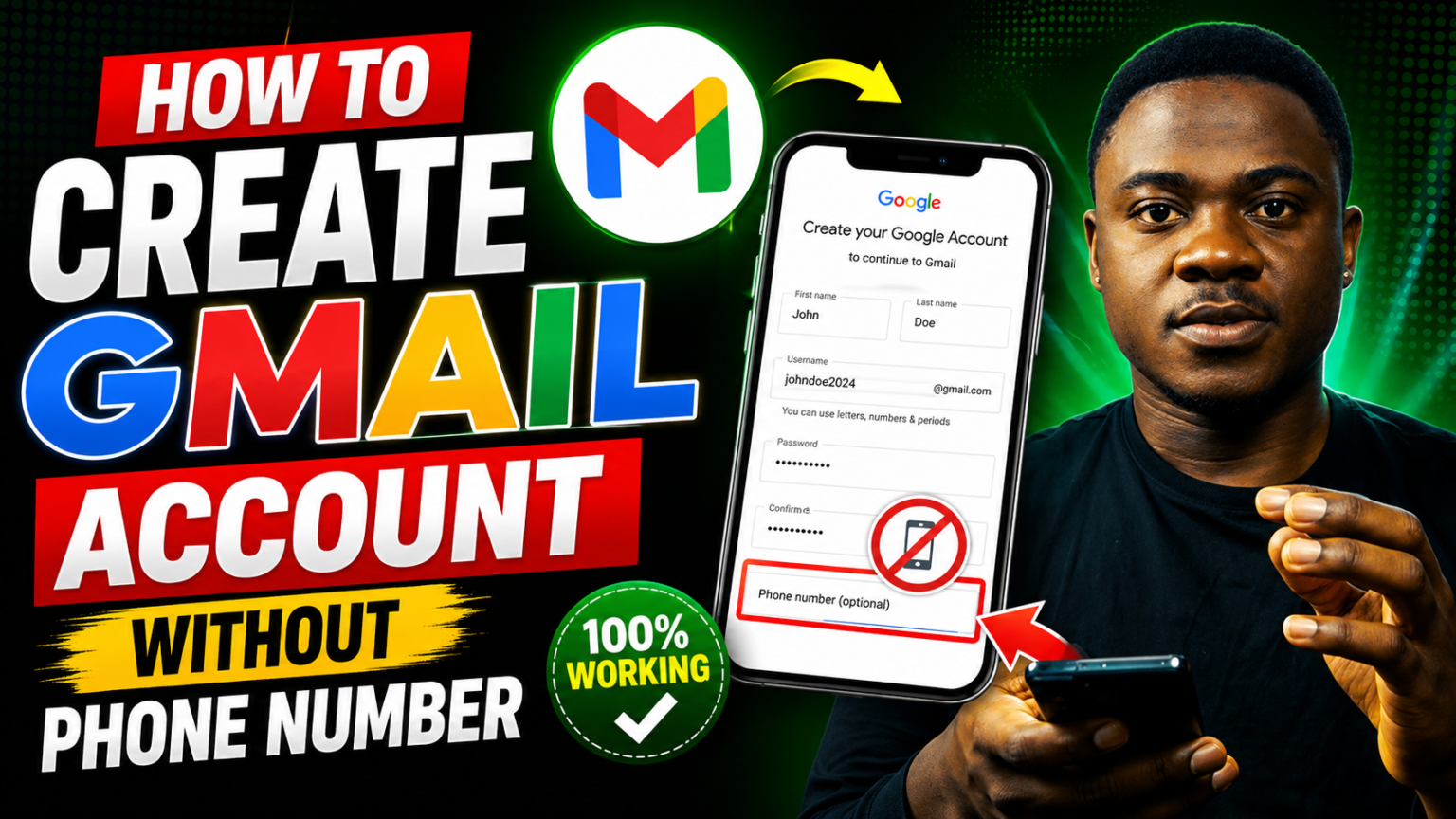 how to create gmail account without phone number Creating a Google Gmail account without using a phone number is still possible in some cases. Google may ask for phone verification for security reasons........