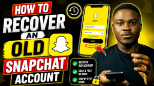 How to Recover an Old Snapchat Account Without Email or Phone Number
