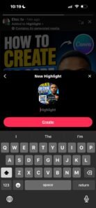 How to Create Story Highlights for Your Profile on TikTok