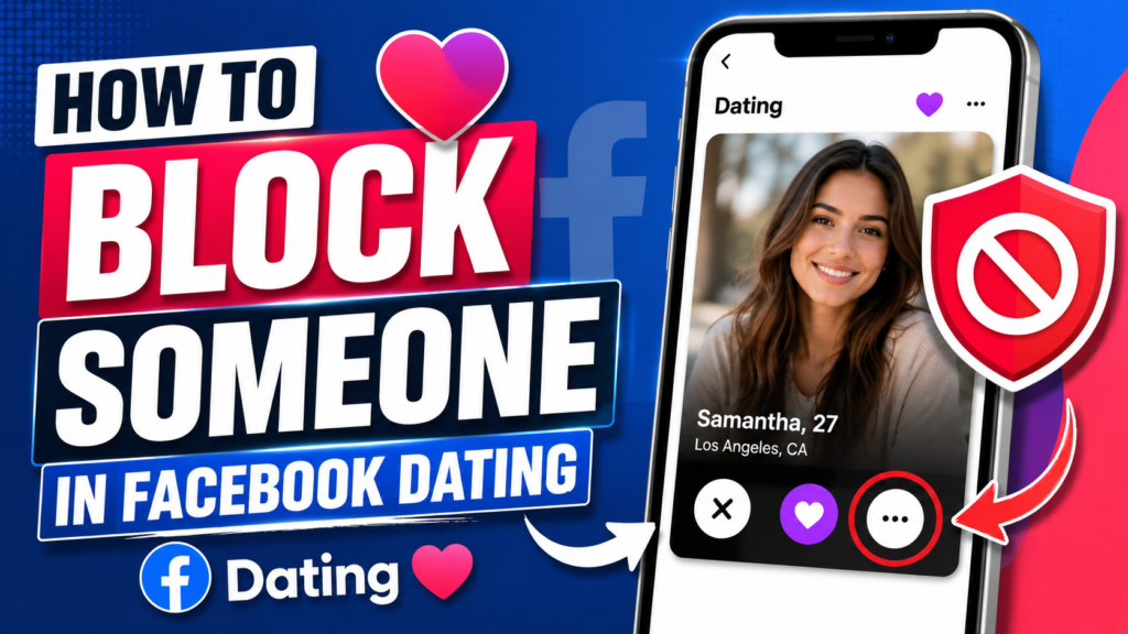 How to Block Someone in Facebook Dating