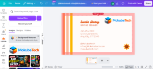 How to Create a Business Card in Canva 