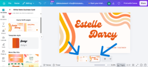 How to Create a Business Card in Canva 