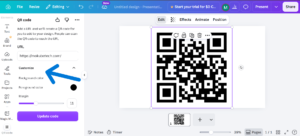 Create a QR Code for Any Website Link Using Canva