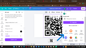 Create a QR Code for Any Website Link Using Canva