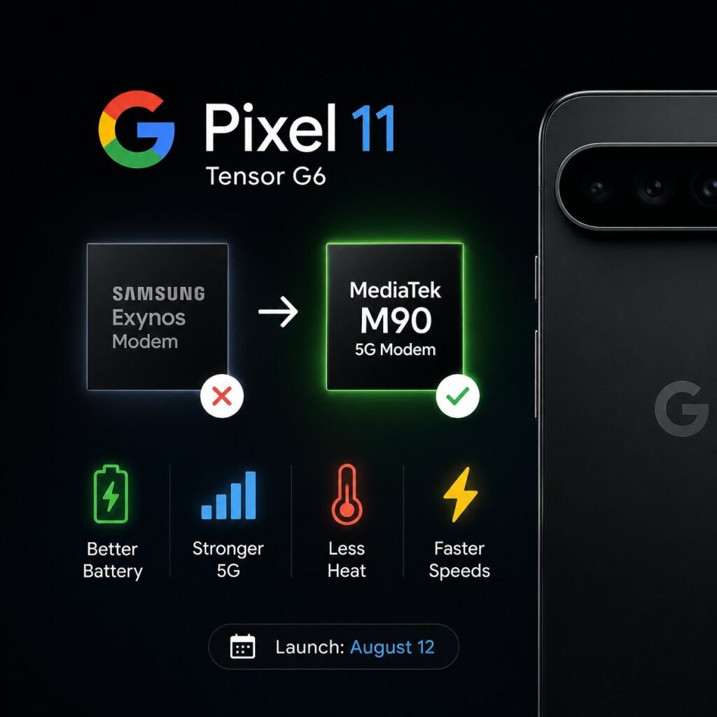 Google Pixel 11 Could Finally Fix One of Tensor’s Biggest Weaknesses Google Pixel 11 Could Finally Fix One of Tensor's Biggest Weaknesses