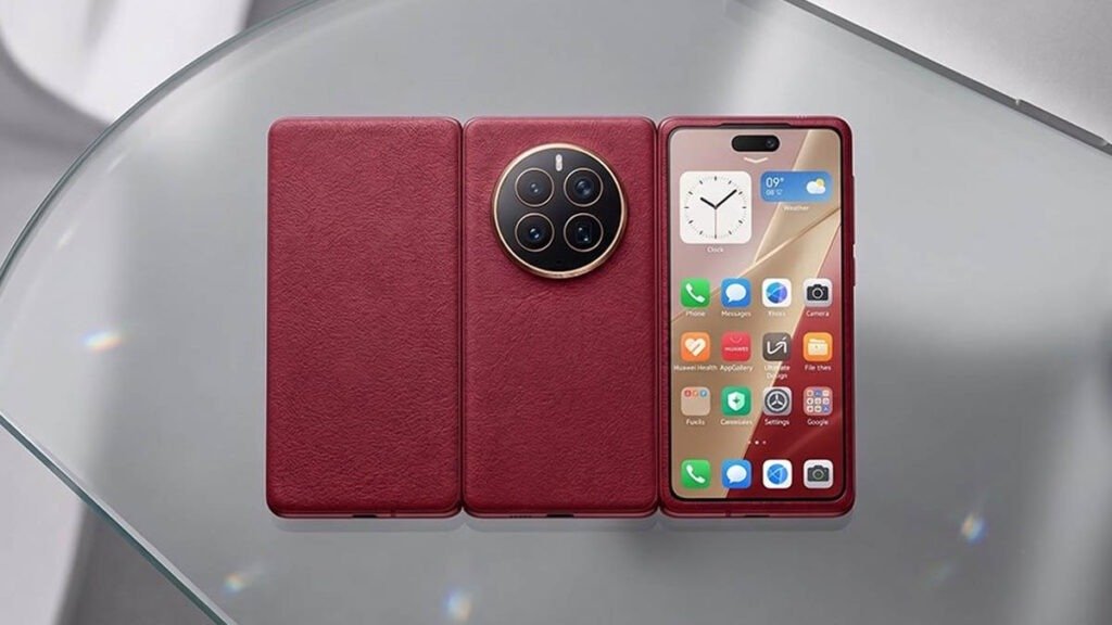 Huawei Mate XT 2 Leaked Patent Reveals New Tri-Fold Design and Folding Mechanism