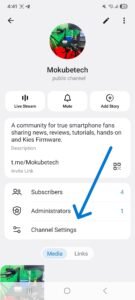 how to change Telegram channel username 