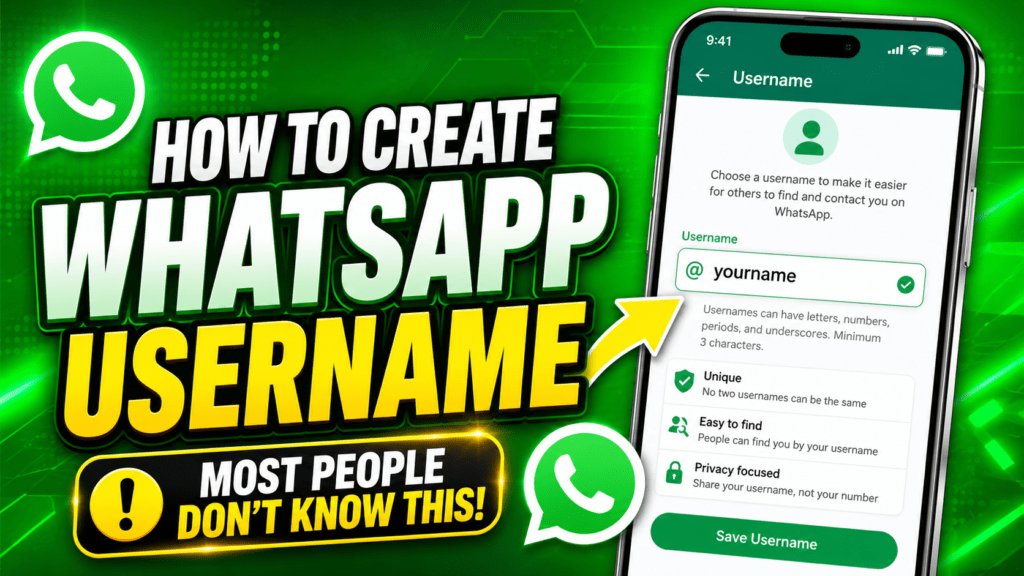 How to Create a WhatsApp Username (Most People Don’t Know This!) how-to-create-whatsapp-username