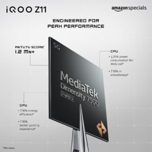 iQOO Z11 Gets a 6.83-Inch Curved AMOLED Display and Narrow Frame
