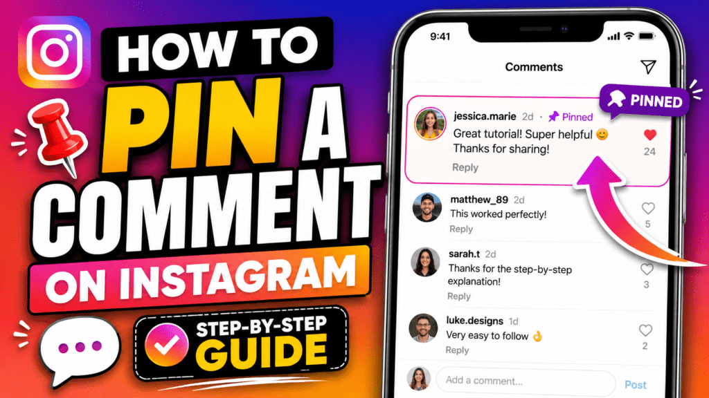 How to Pin a Comment on Instagram